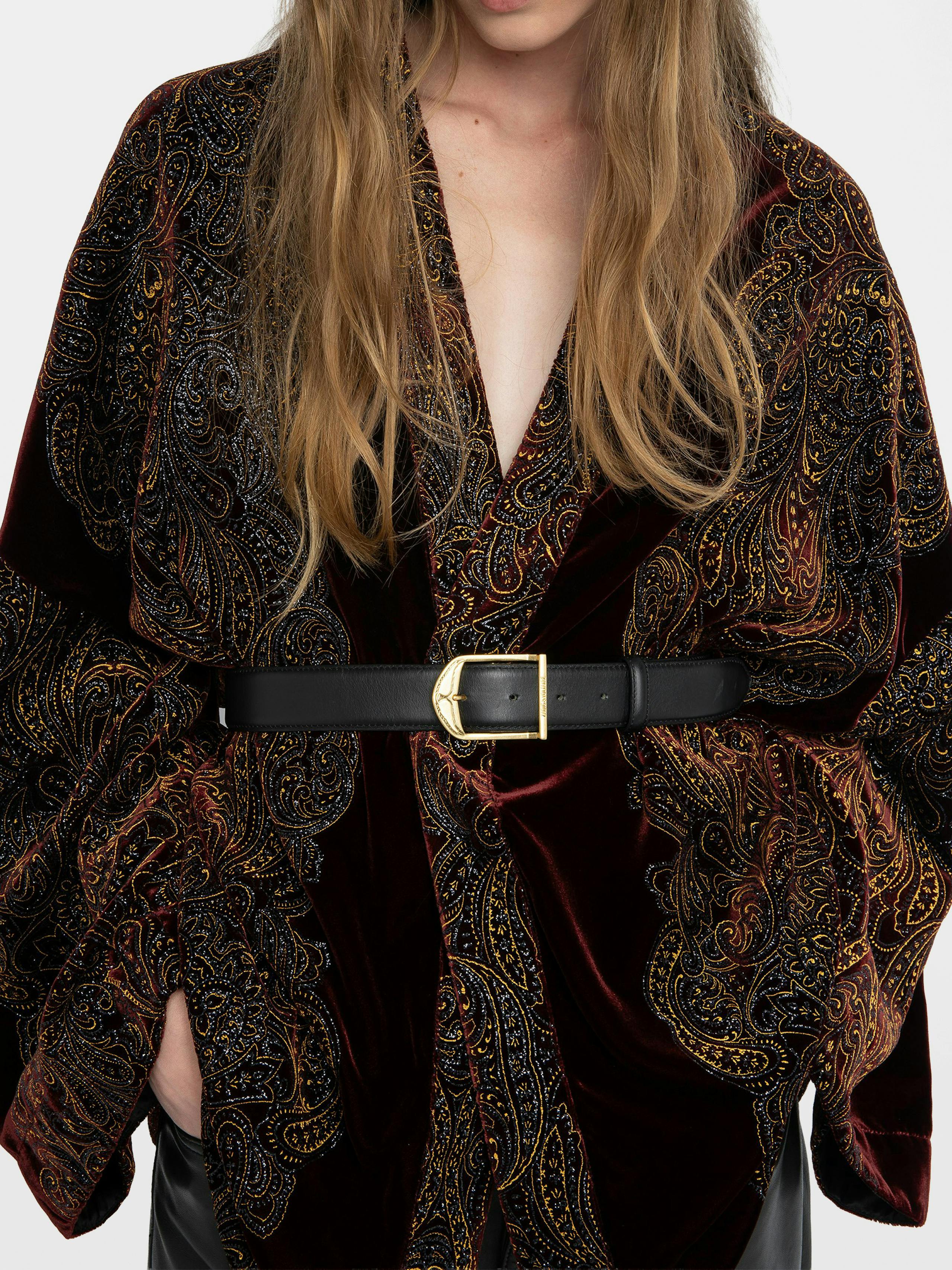 Velvet Kimono Robe 3