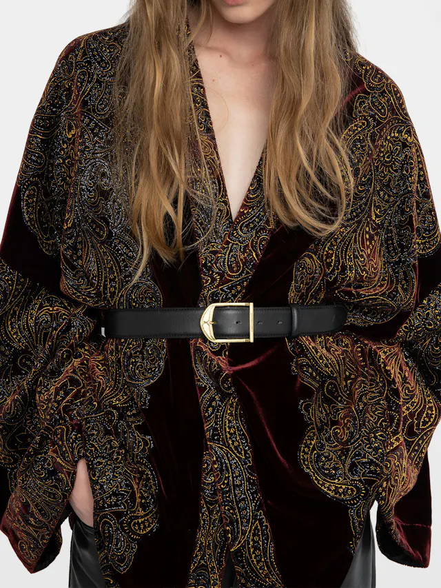 Velvet Kimono Robe