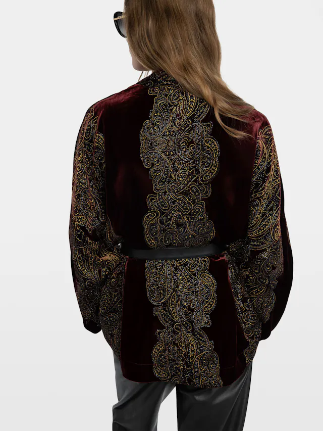 Velvet Kimono Robe