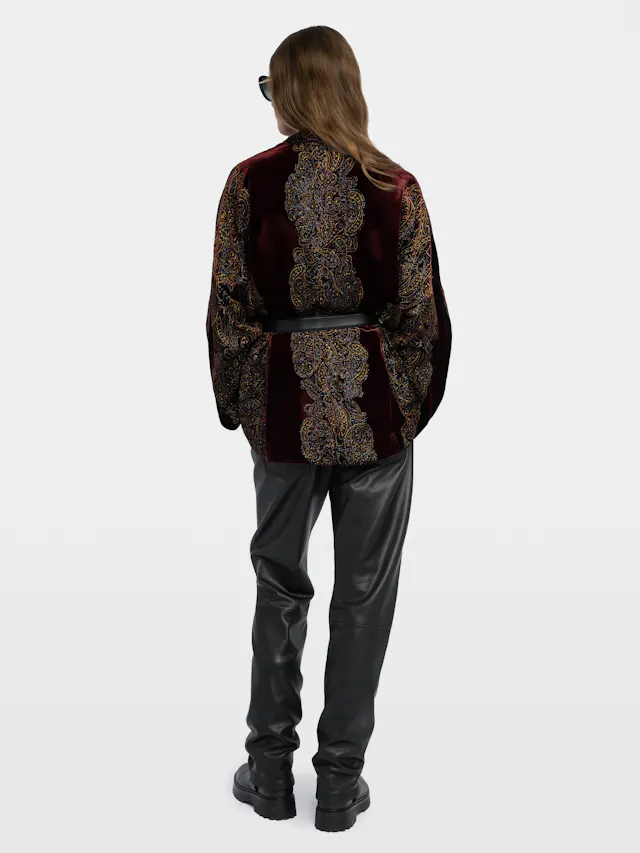 Velvet Kimono Robe