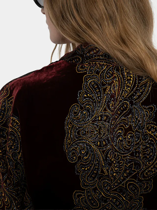 Velvet Kimono Robe