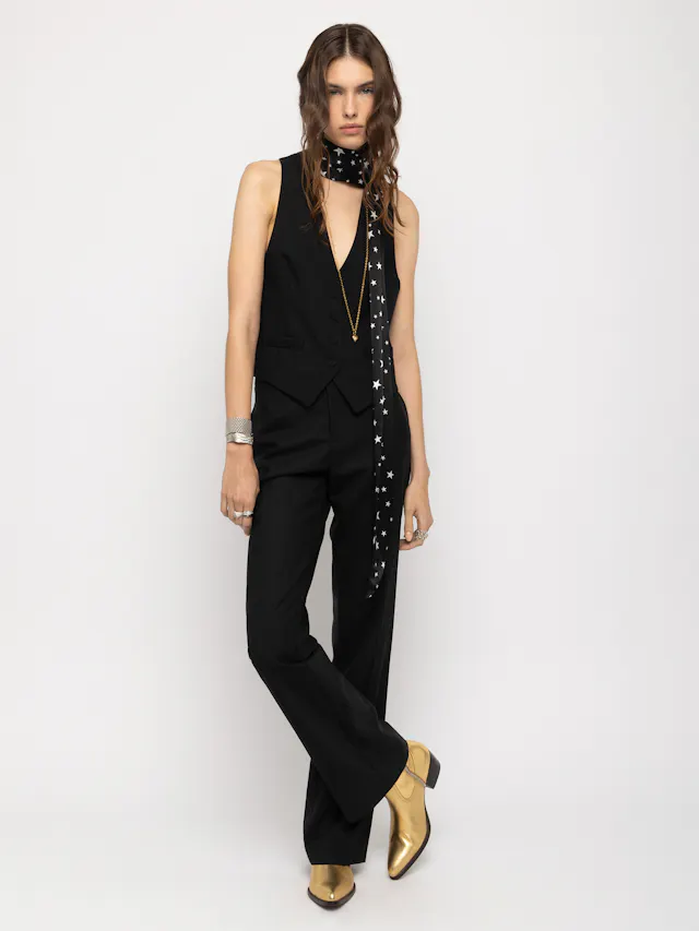 Pantaloni Pistol Satin