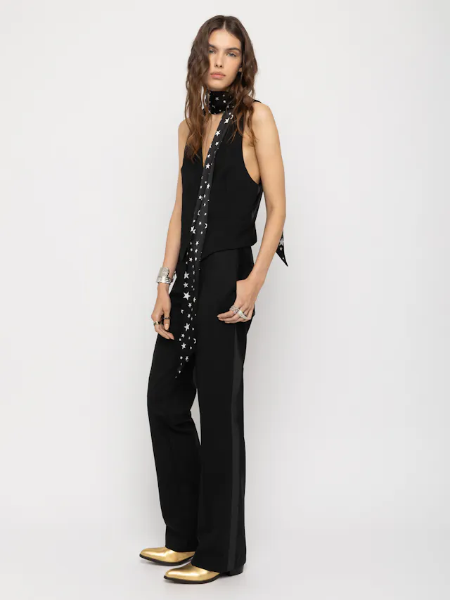 Pantaloni Pistol Satin