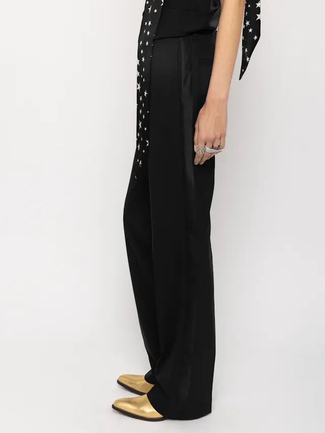 Pantaloni Pistol Satin