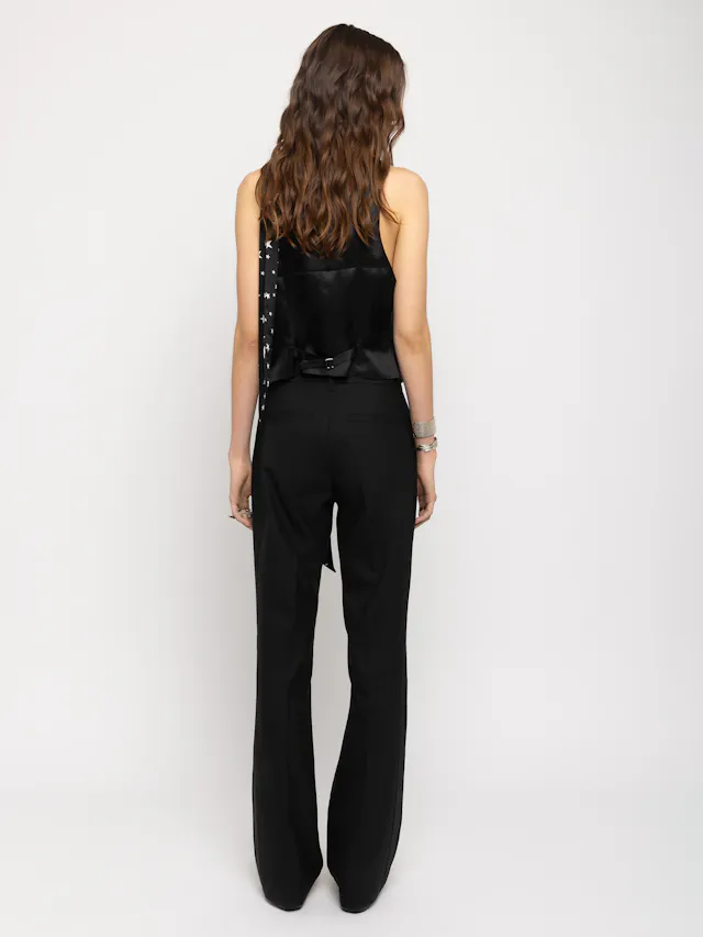Pantaloni Pistol Satin