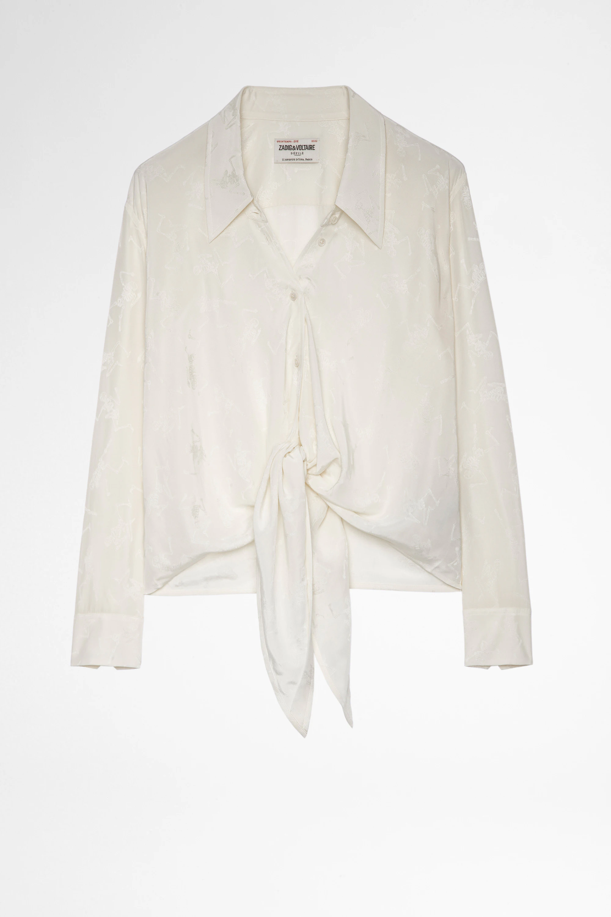 Toupy Squeleton Shirt Silk thumbnail 5
