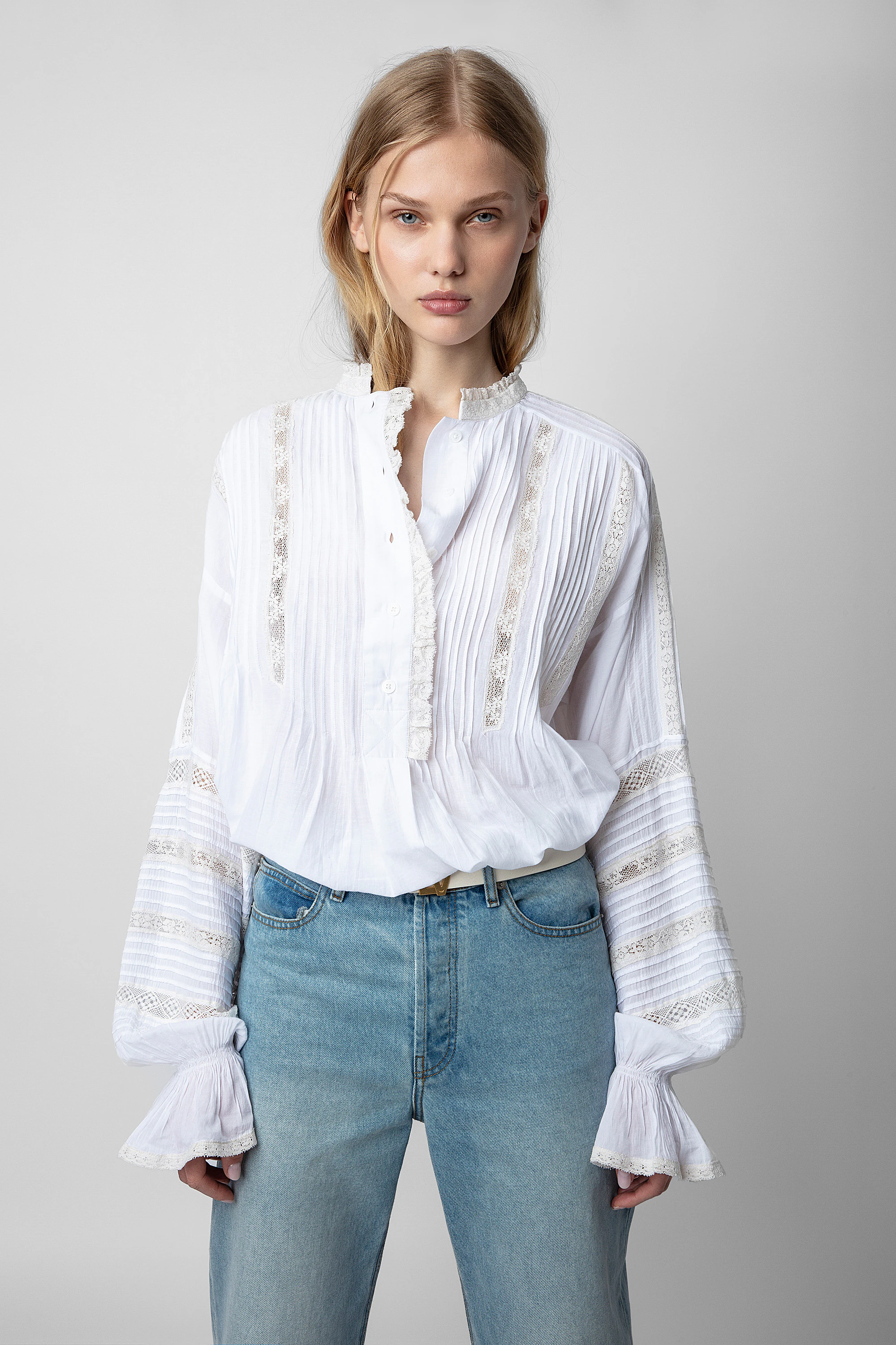 Tritelia Blouse shirt white women | Zadig&Voltaire