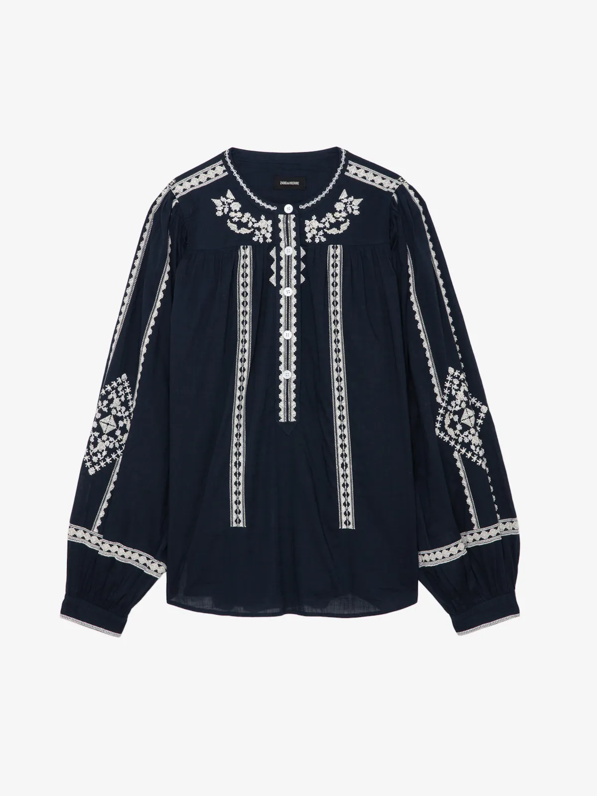 Tigy Oversized Cotton Blouse