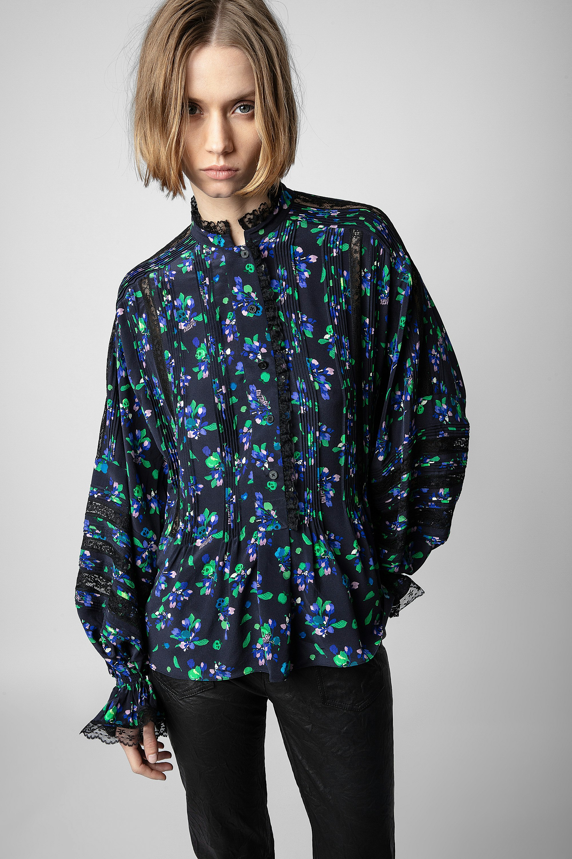 Tritelia Silk Blouse