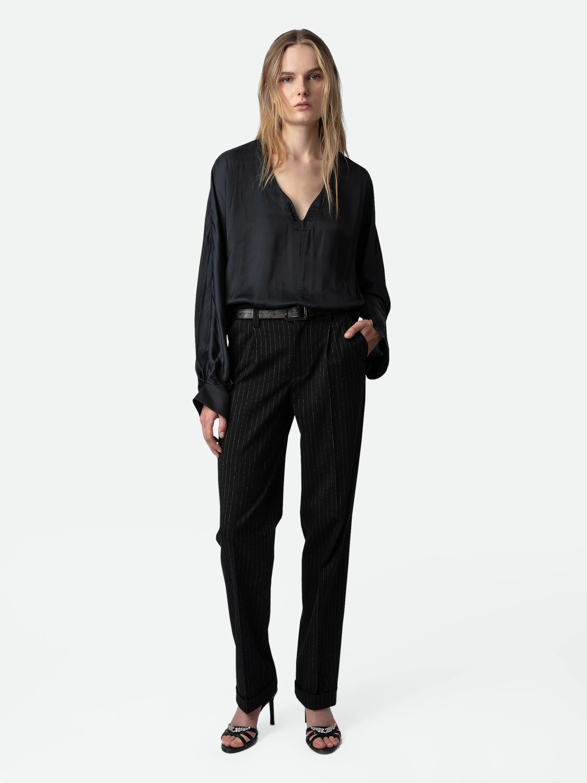 Blusa Tonastir de Satén thumbnail 1