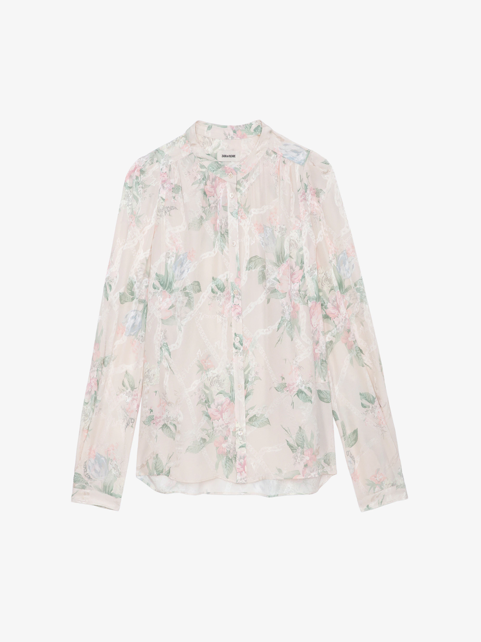 Tchin Satin Blouse thumbnail 6