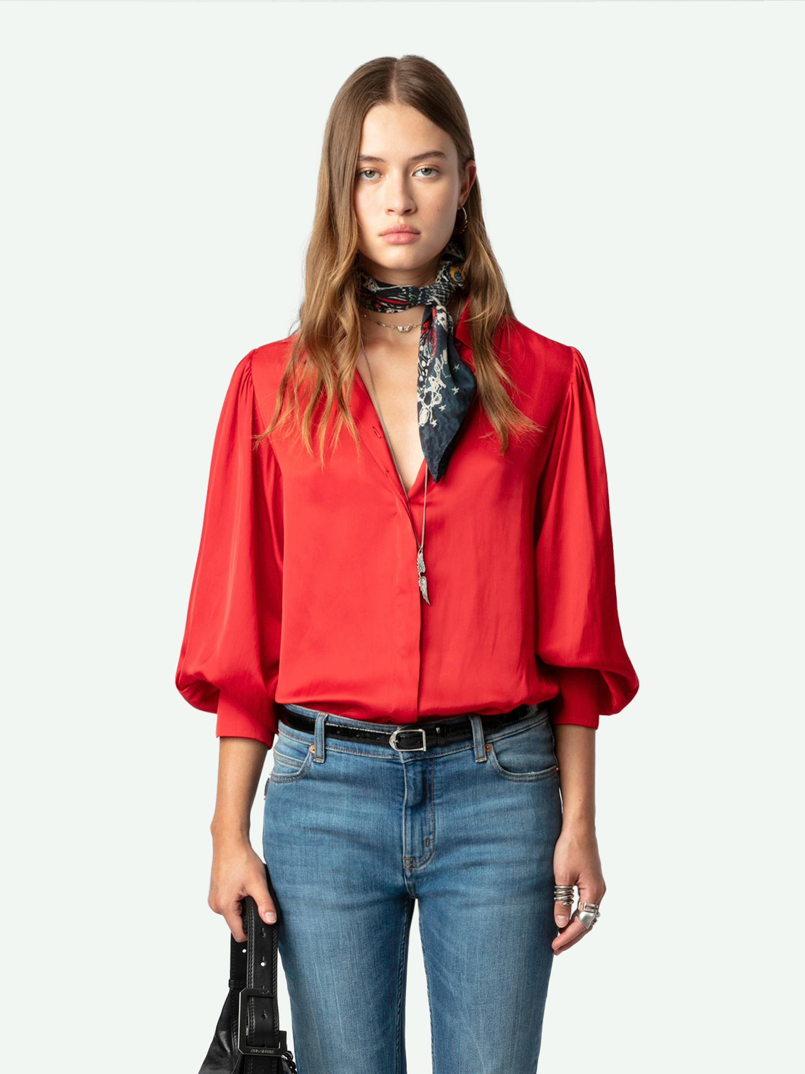 Trenta Satin Blouse 3
