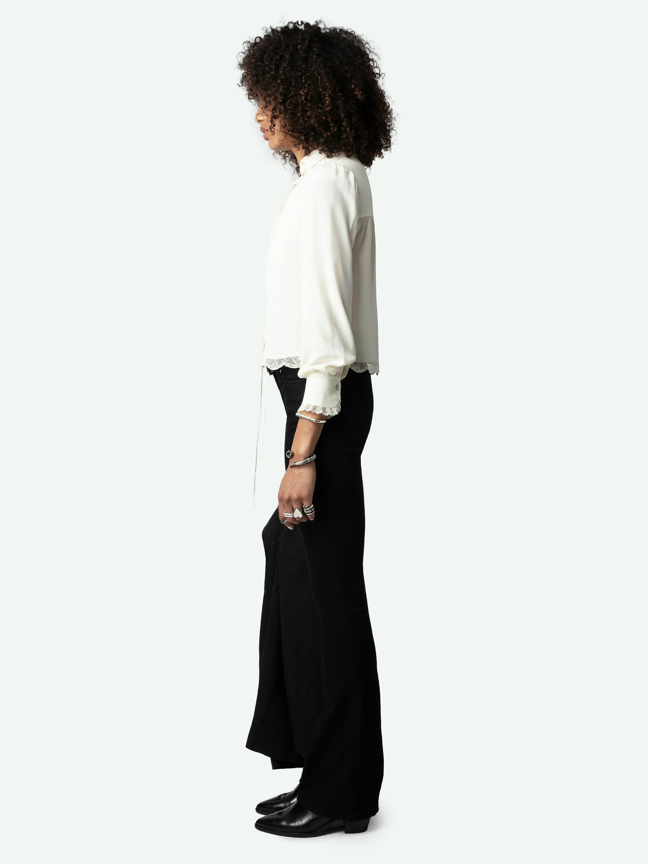 Hemd Topzyl Strass Seide 4