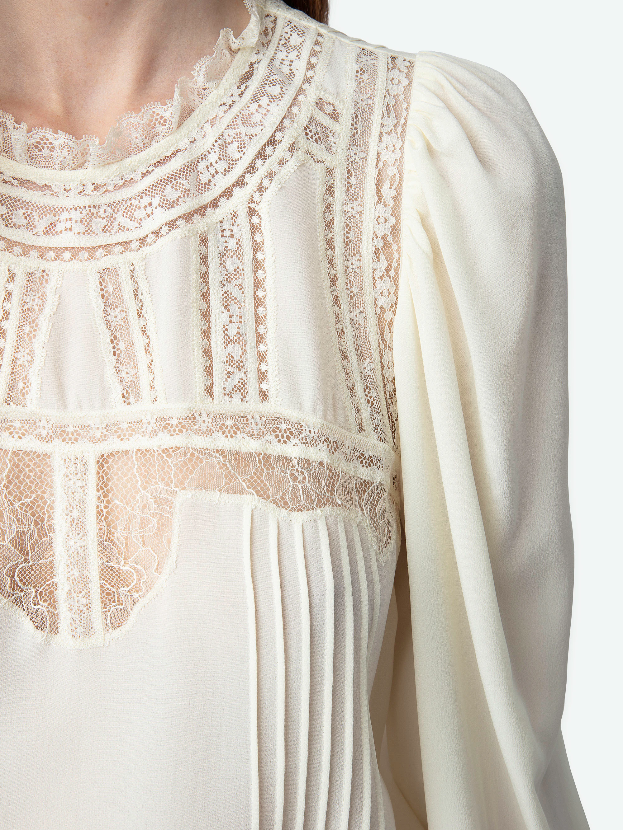 Thena Silk Blouse thumbnail 6
