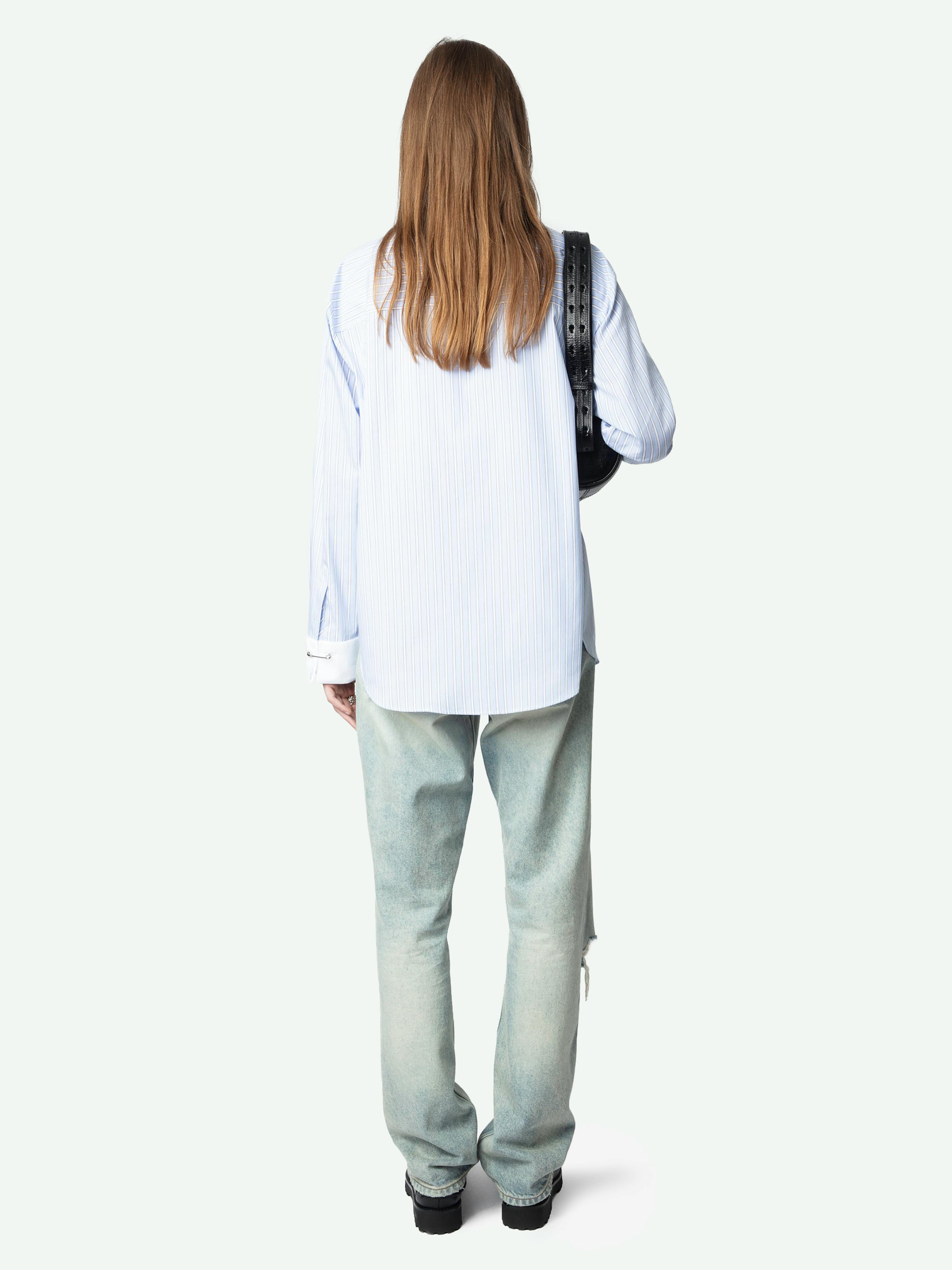 Morning Striped Poplin Shirt 2