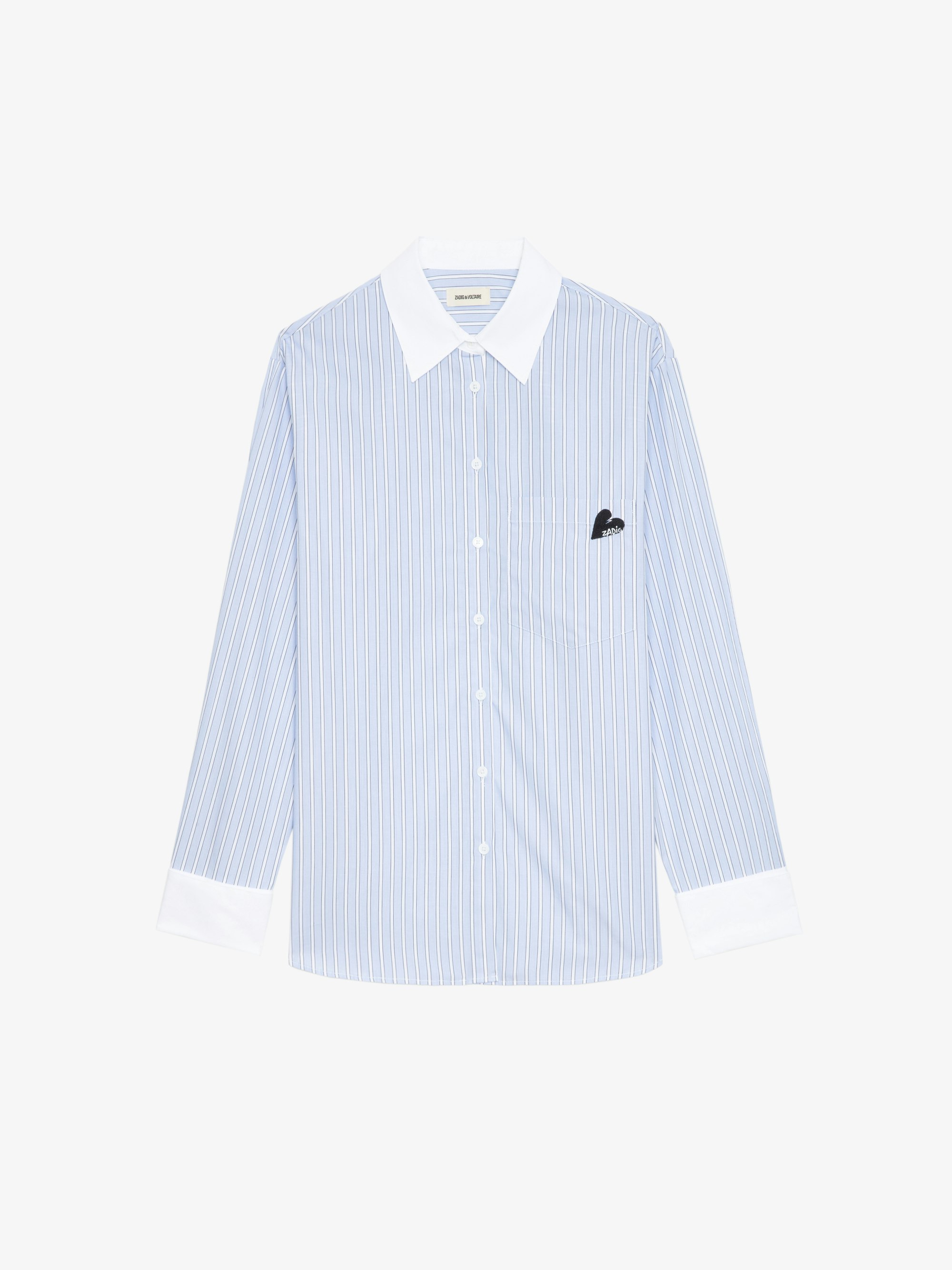 Morning Striped Poplin Shirt 9