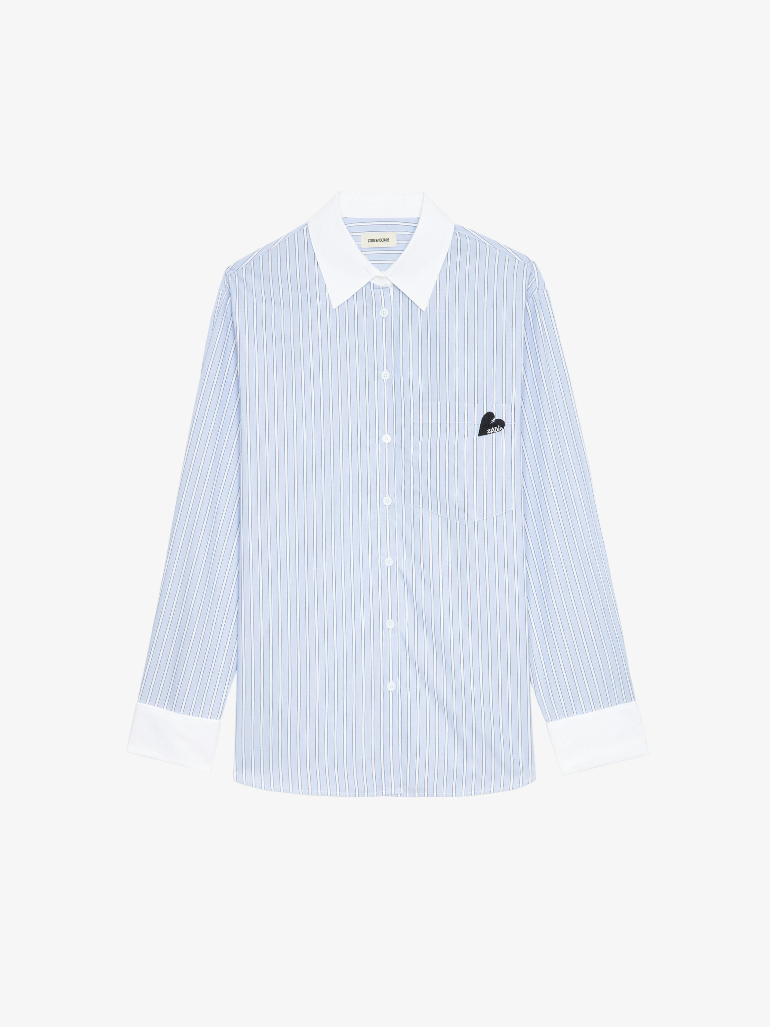 Morning Striped Poplin Shirt 9