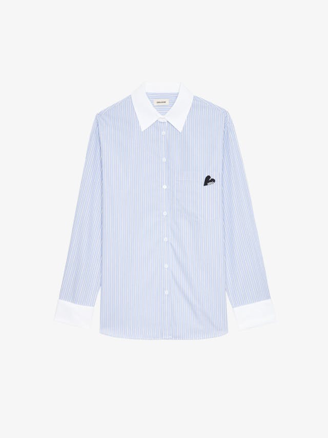 Morning Striped Poplin Shirt