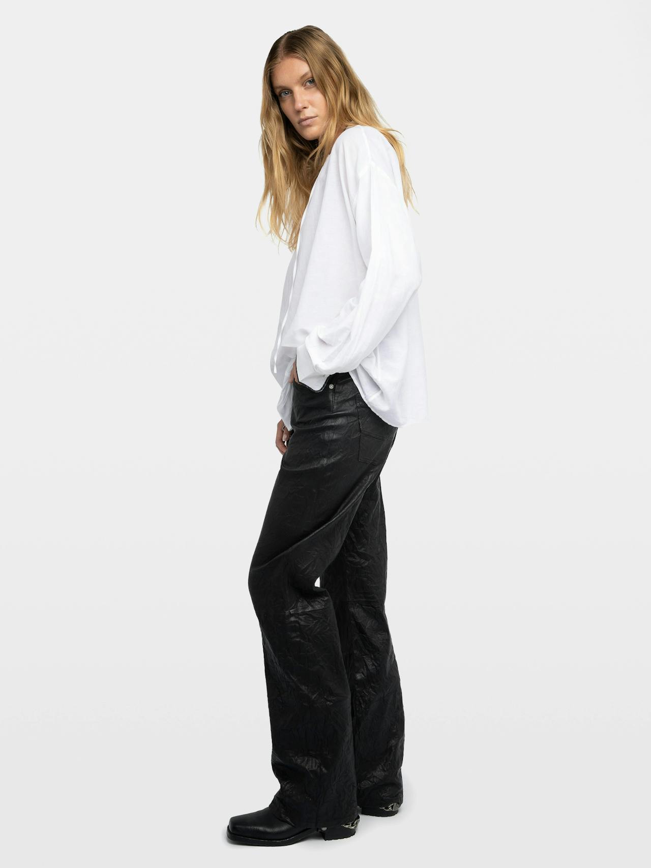 Troene Oversized Cotton Blouse 5