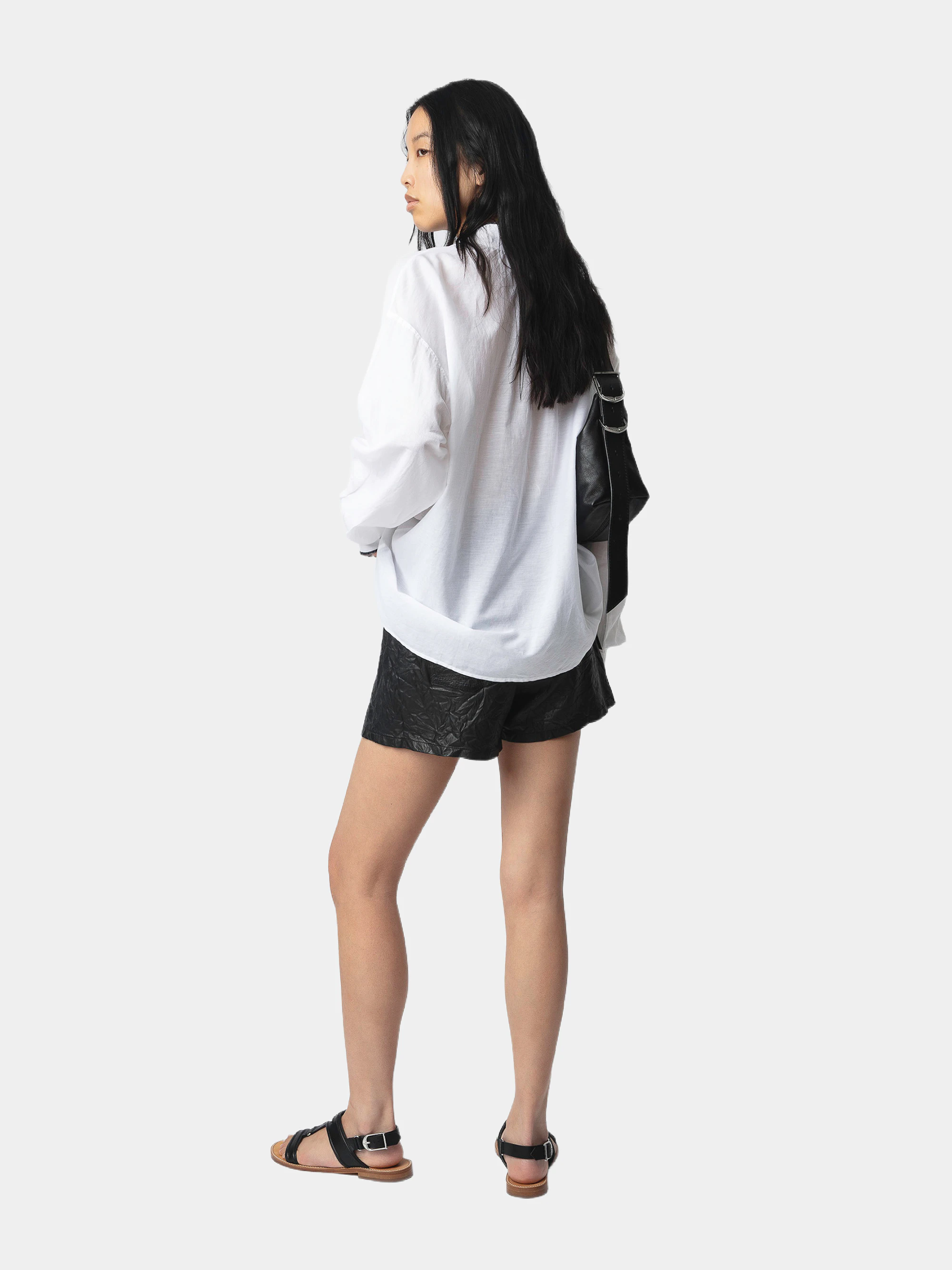 Troene Oversized Cotton Blouse