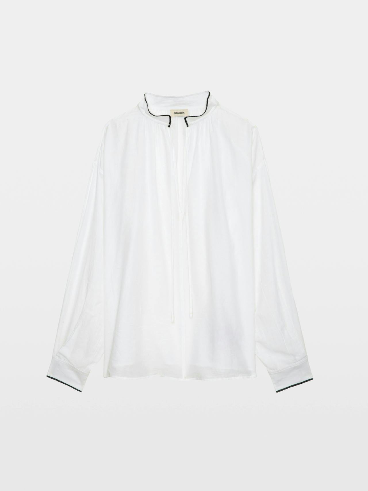 Troene Oversized Cotton Blouse 8