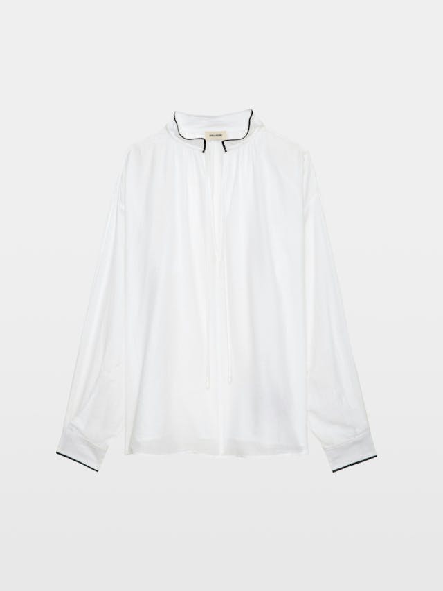 Troene Oversized Cotton Blouse