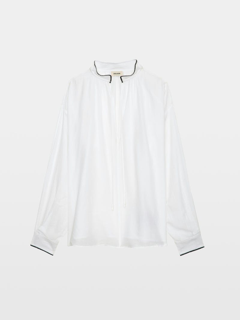 Troene Oversized Cotton Blouse