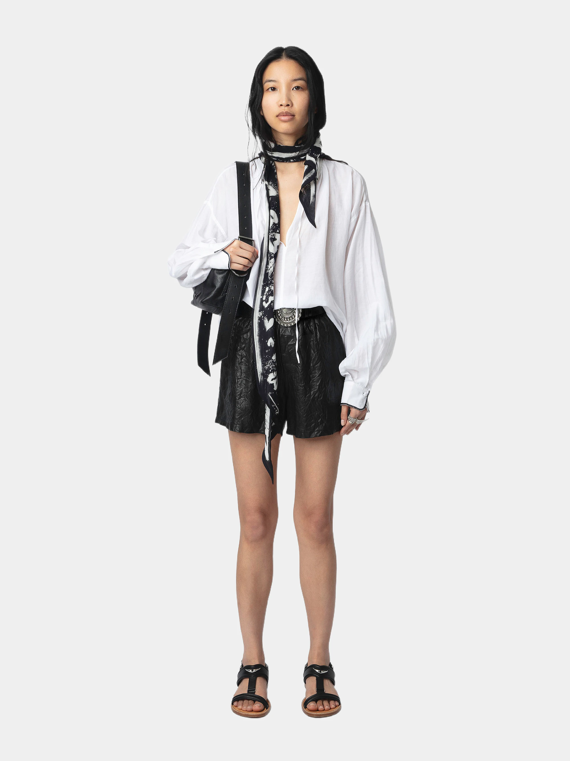 Troene Oversized Cotton Blouse