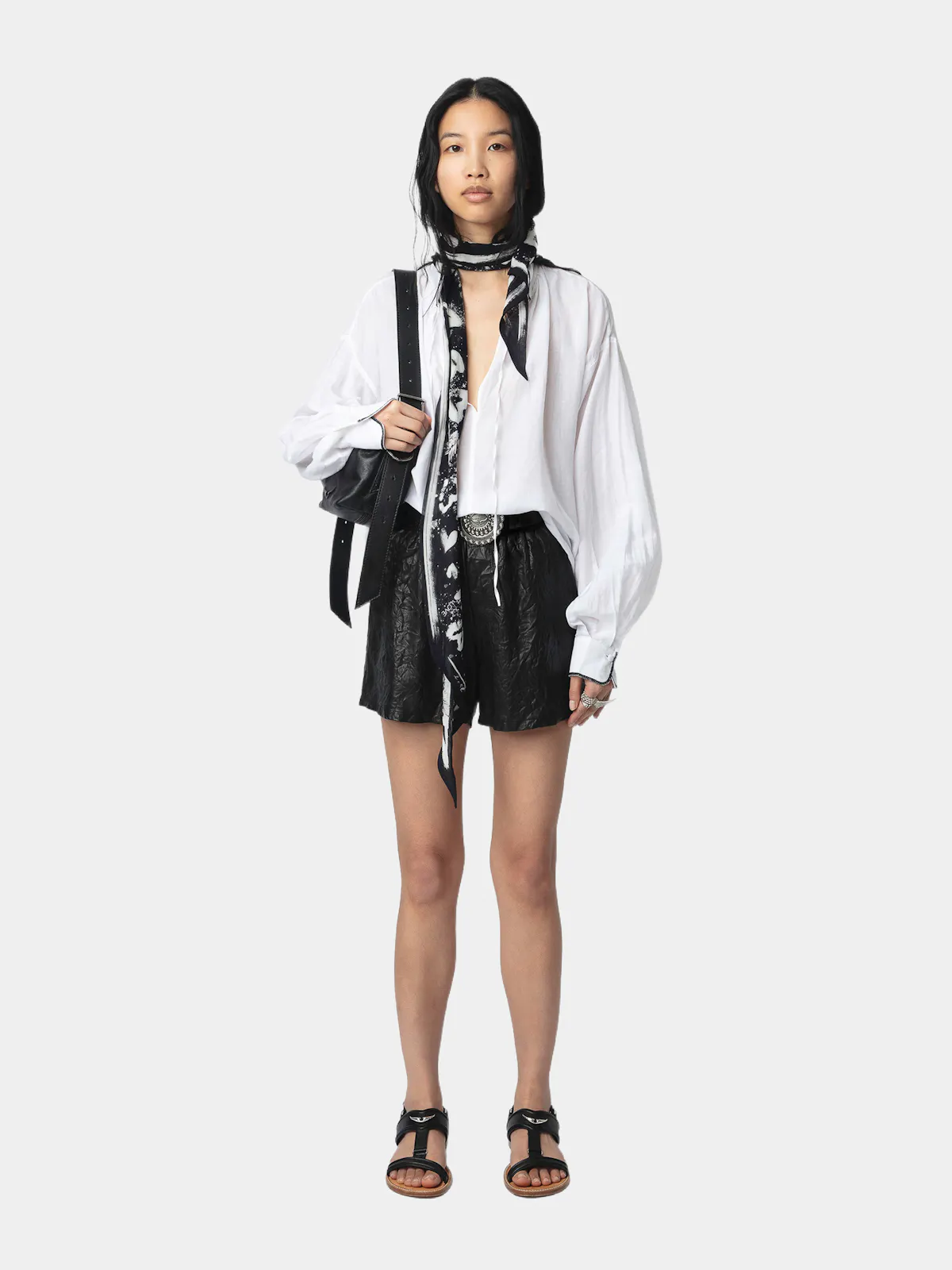 Troene Oversized Cotton Blouse