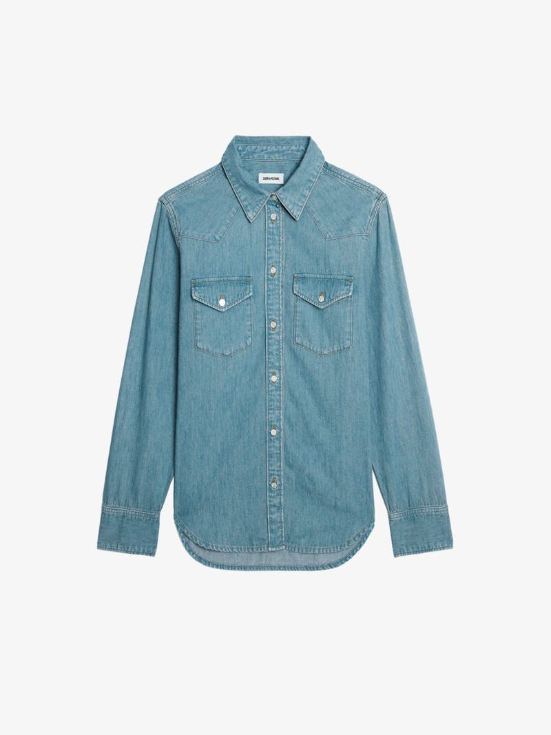 Thelma Women's Western Denim Shirt