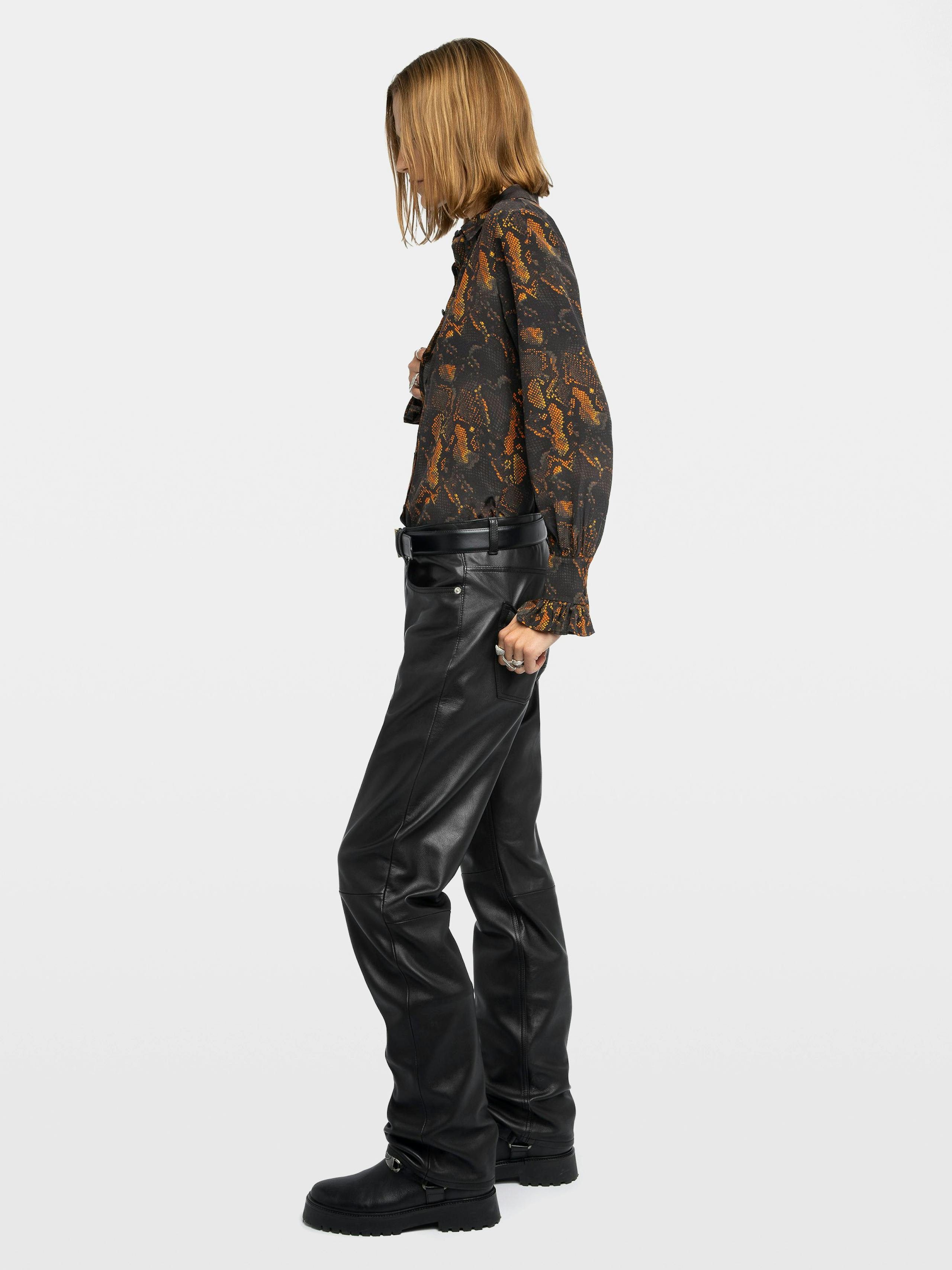 Camisa Thely 100% Seda 4