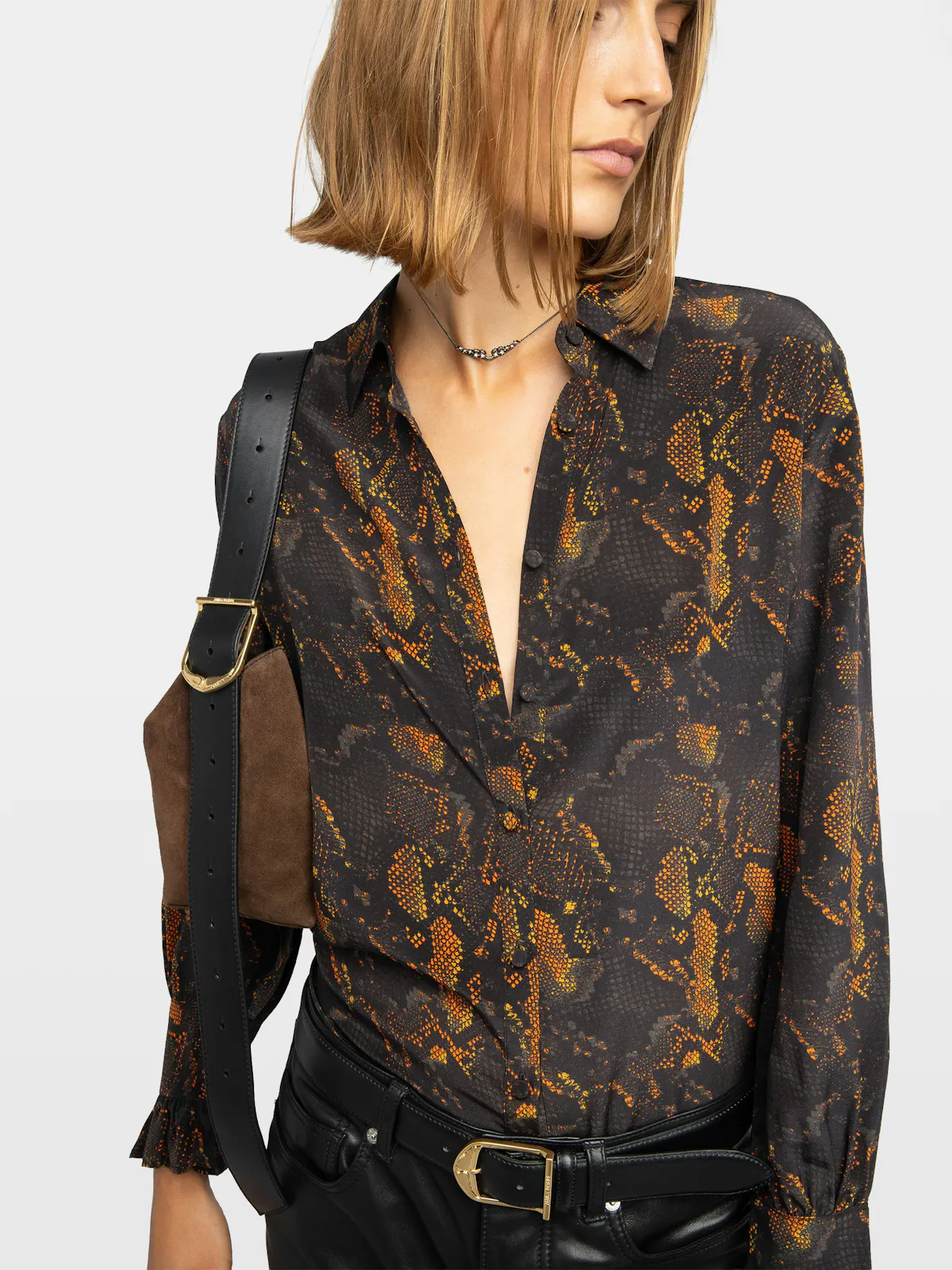 Thely Silk Shirt