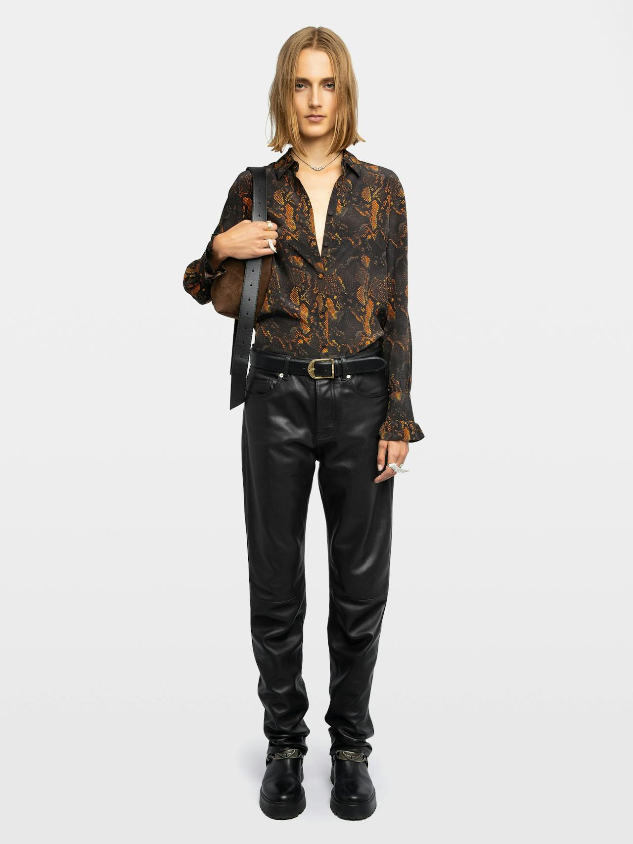 Chemise Thely 100% Soie 1