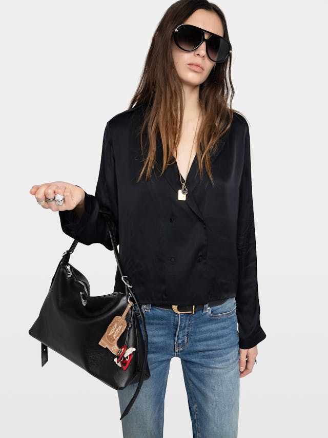 Tussi Satin Blouse
