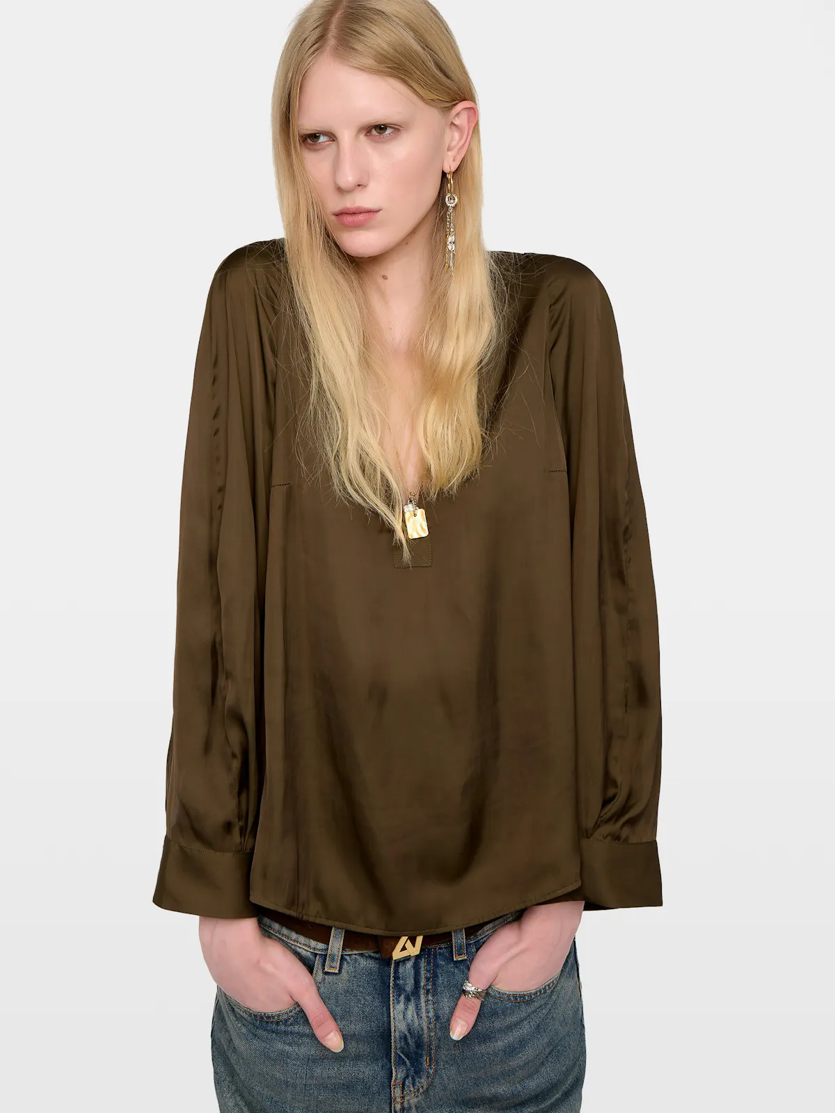 Torny Satin Tunic