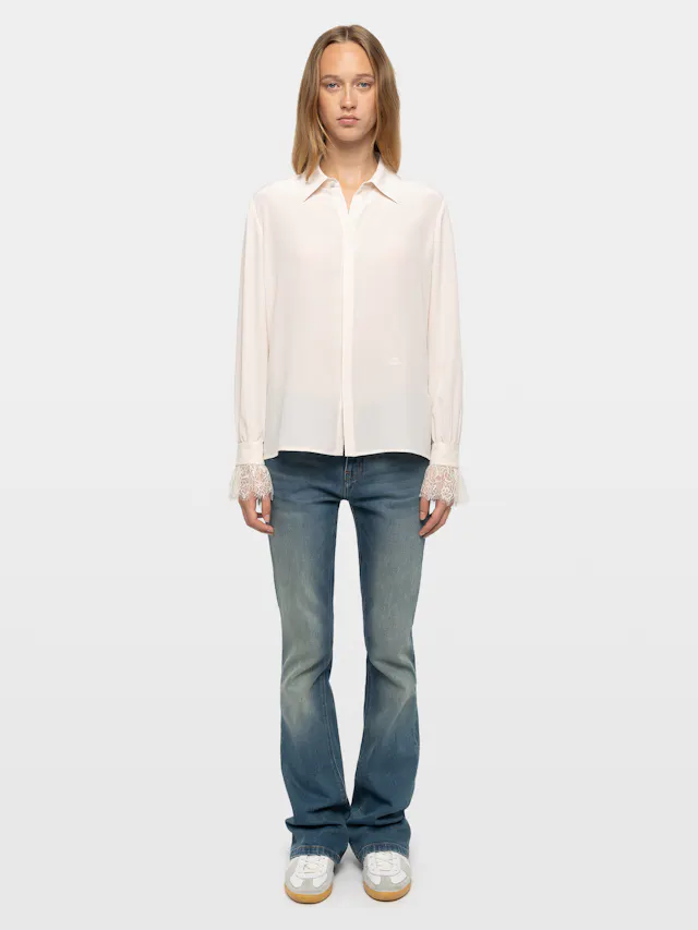 Thely Shirt 100% Silk