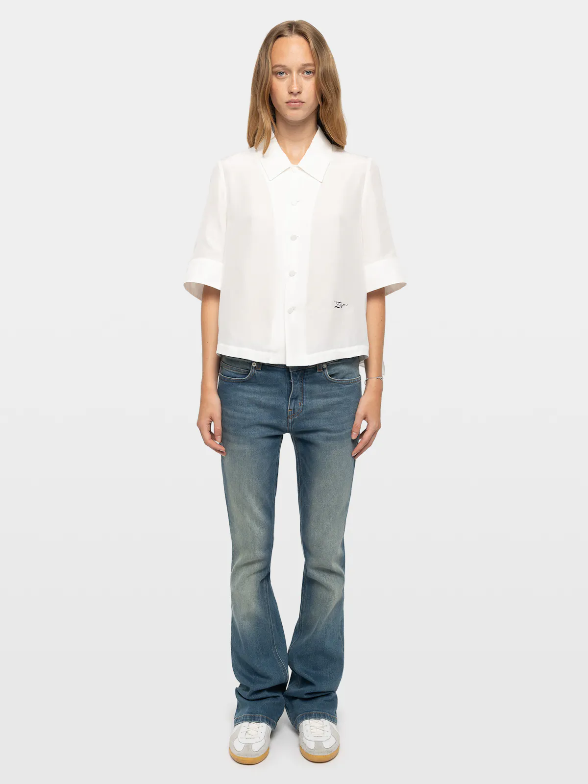 Camisa Telmy 100% Seda