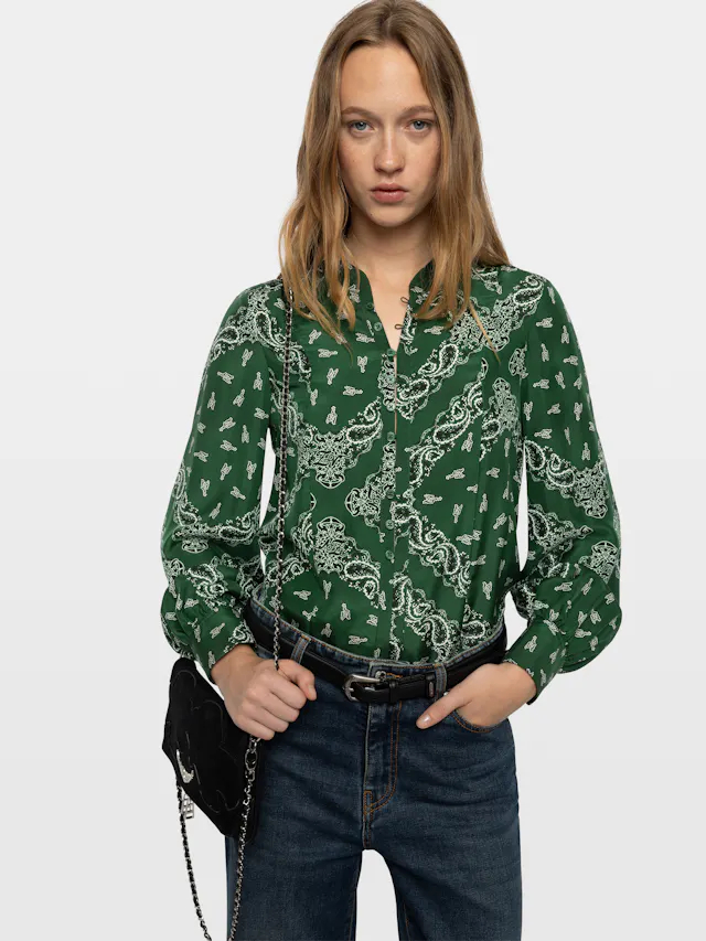 Twina Shirt 100% Silk