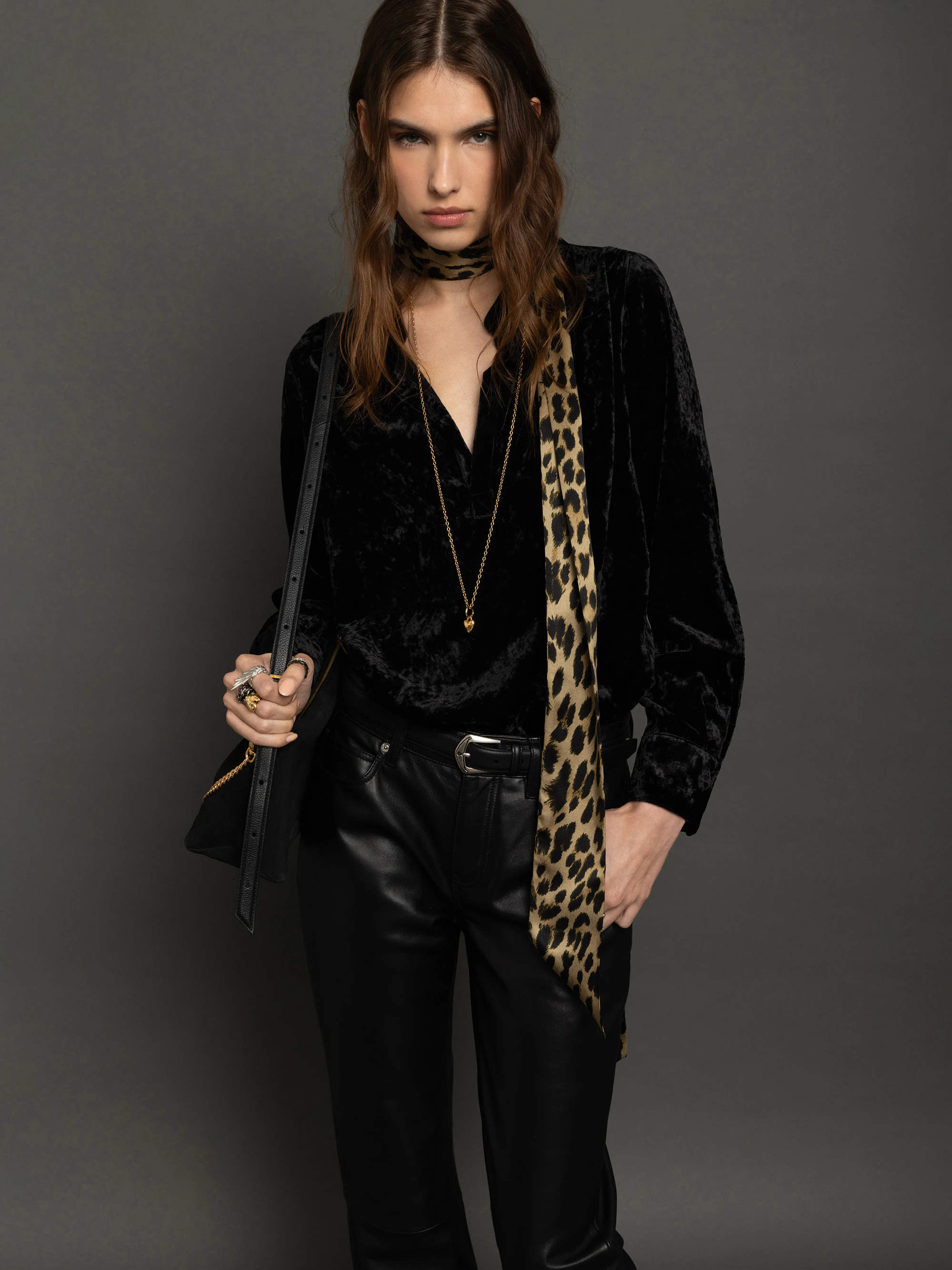 Tinky Velvet Blouse