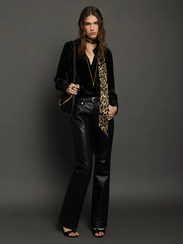 Tinky Velvet Blouse