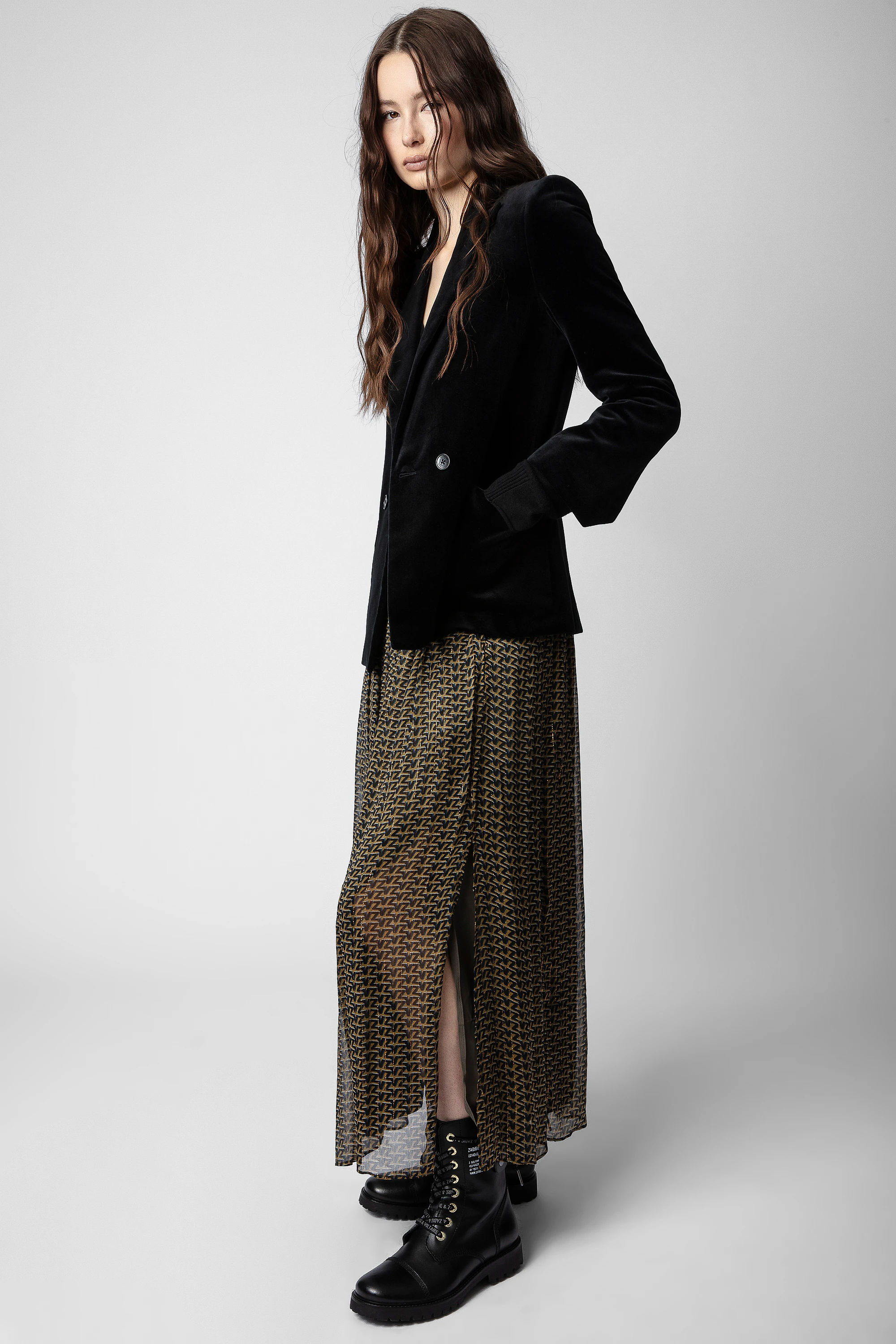 Jade Chiffon ZV Skirt thumbnail 2