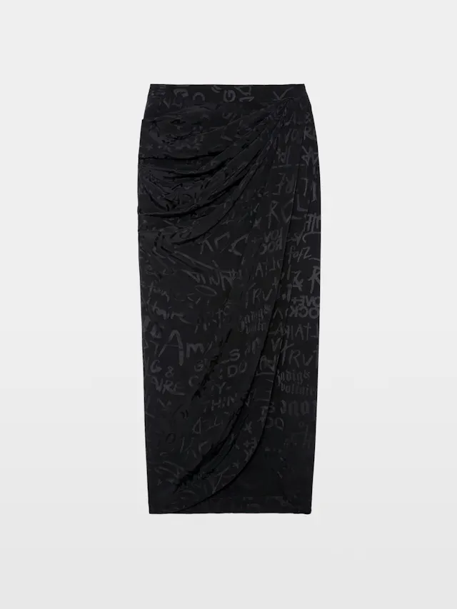 Jupe Jamelia 100% Soie