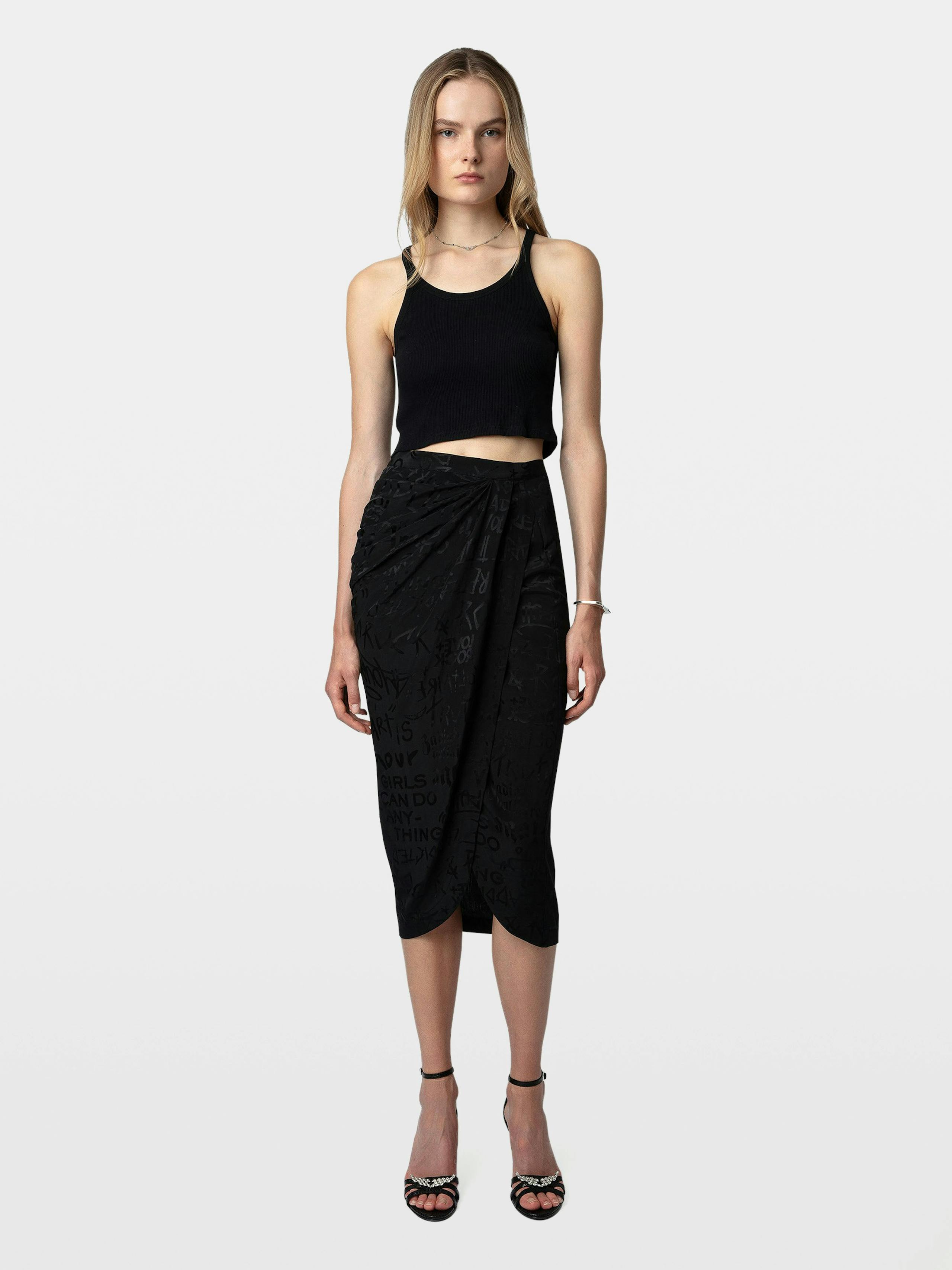 Skirt Jamelia 100% Silk 1