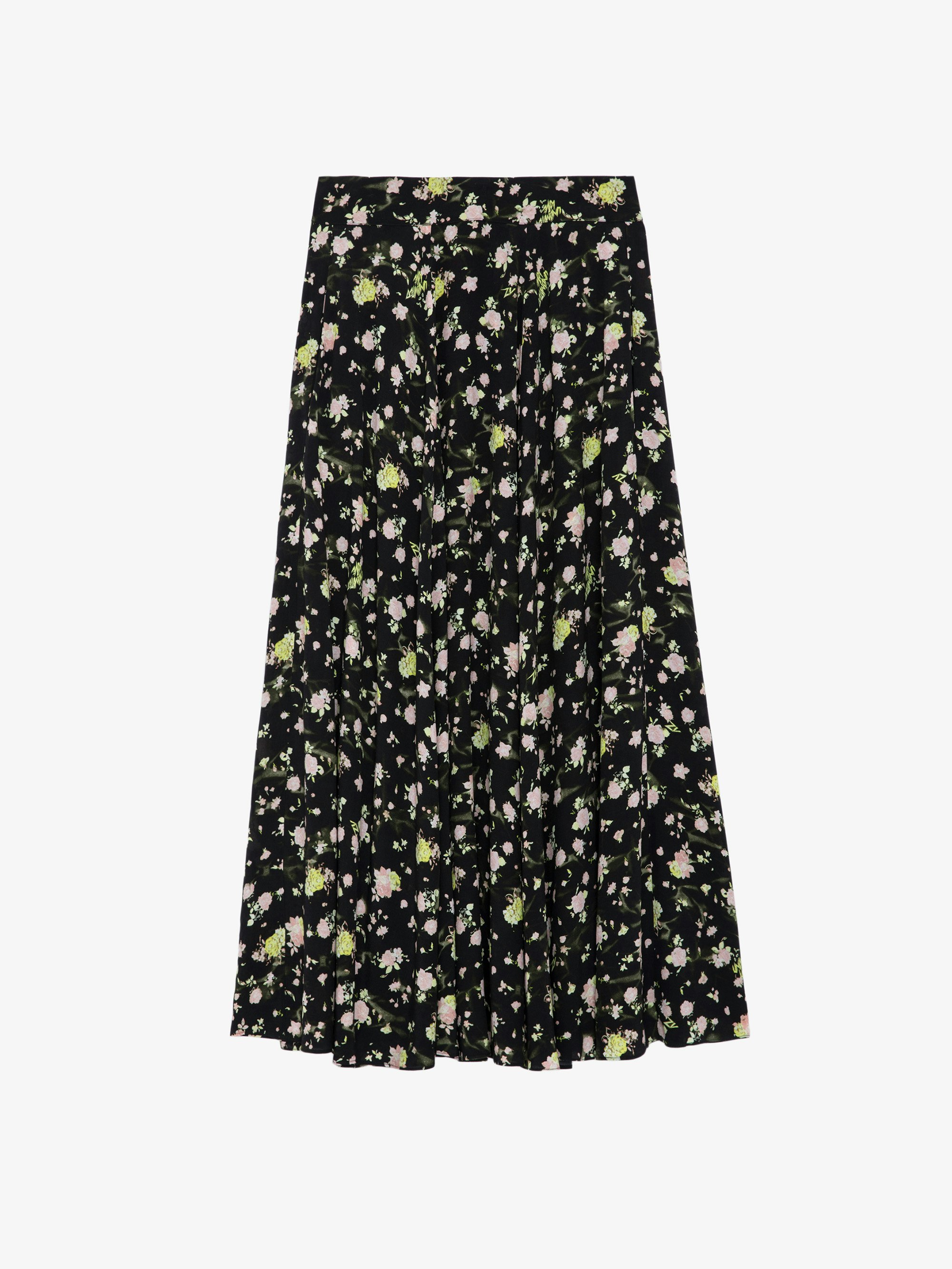 Joyo Soft Crinkle Roses Skirt