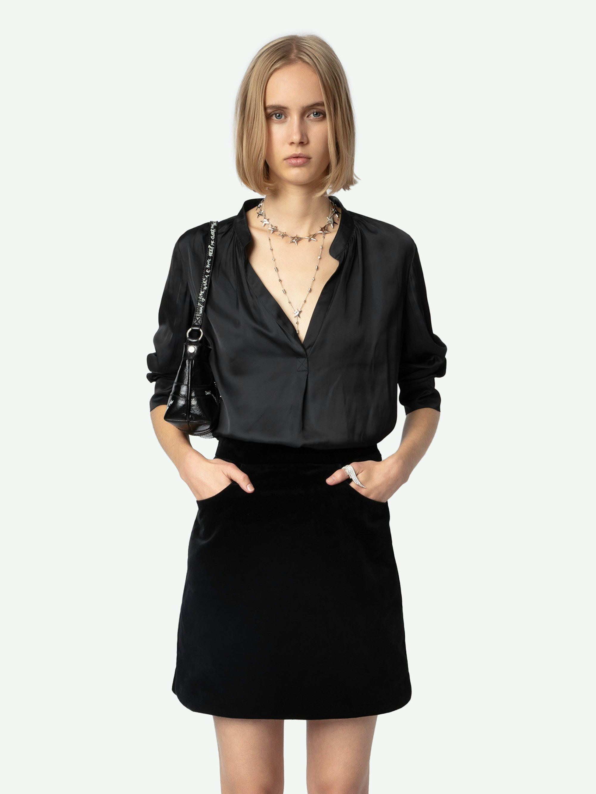 Jinette Velvet Skirt