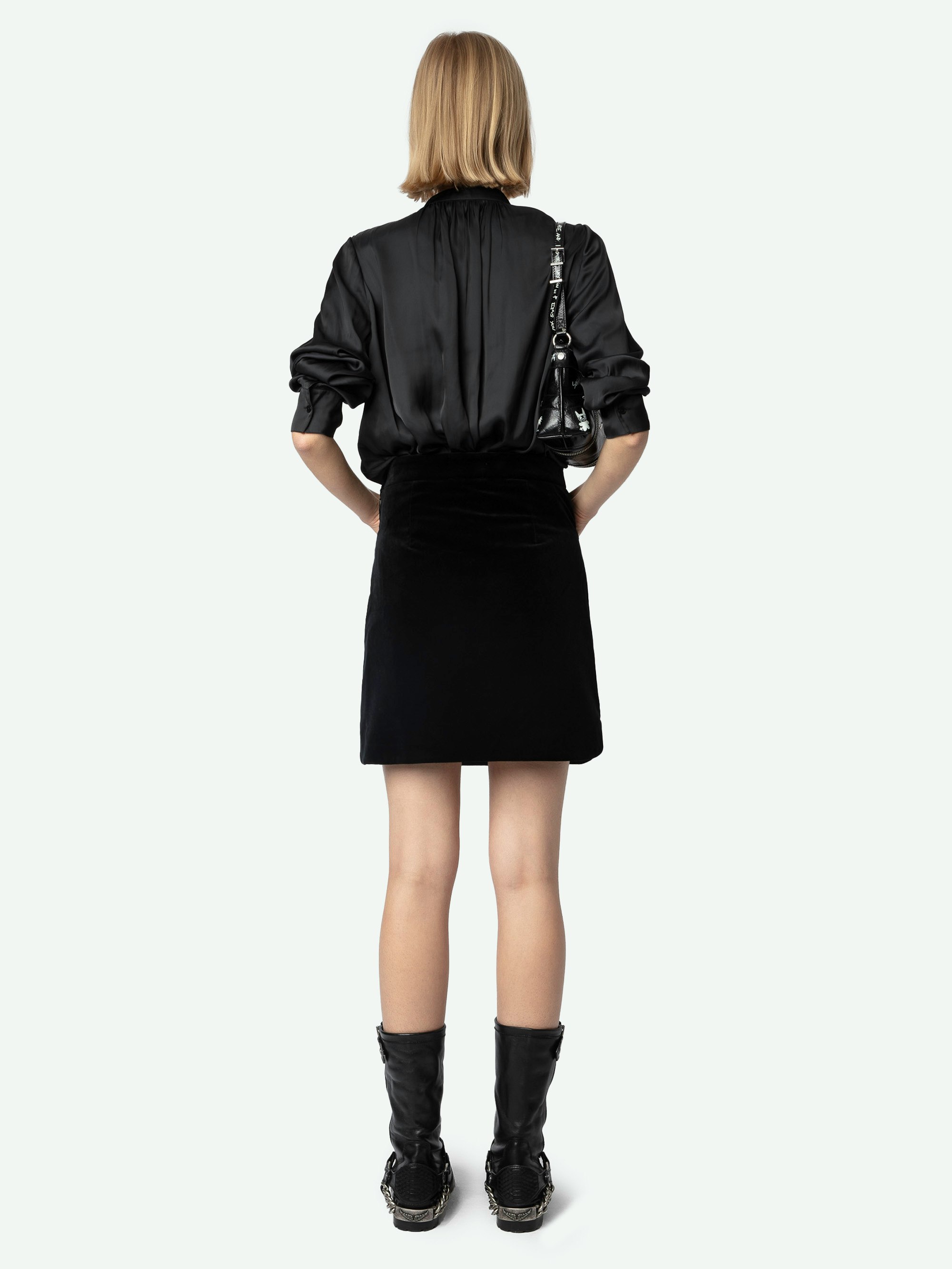 Jinette Velvet Skirt