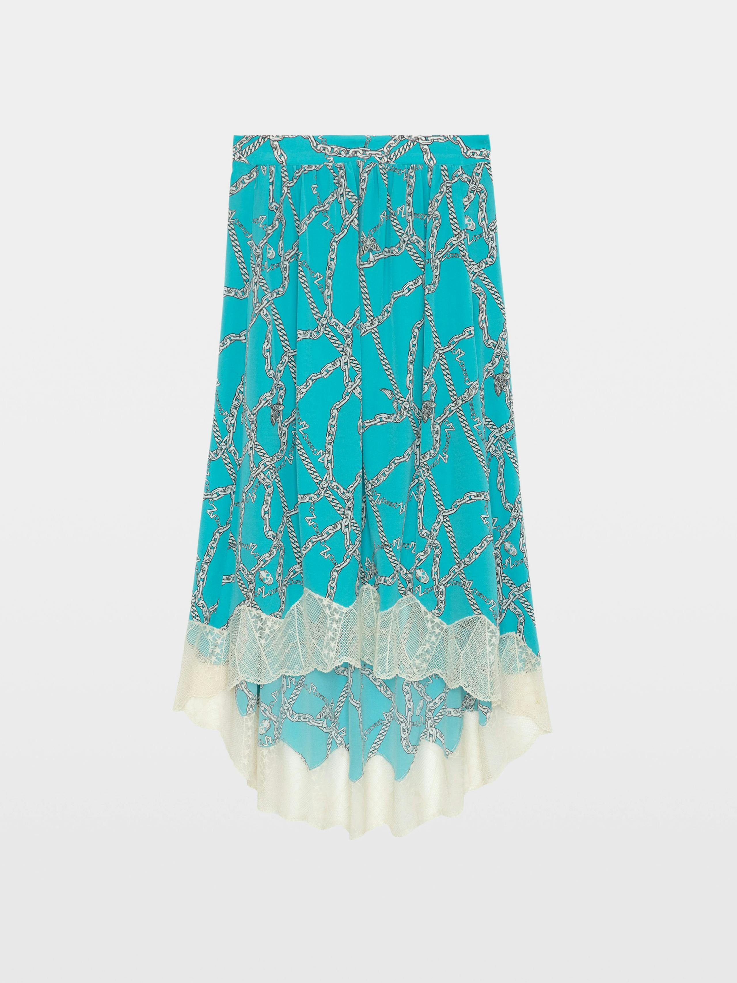 Joslin Skirt 100% Silk 5