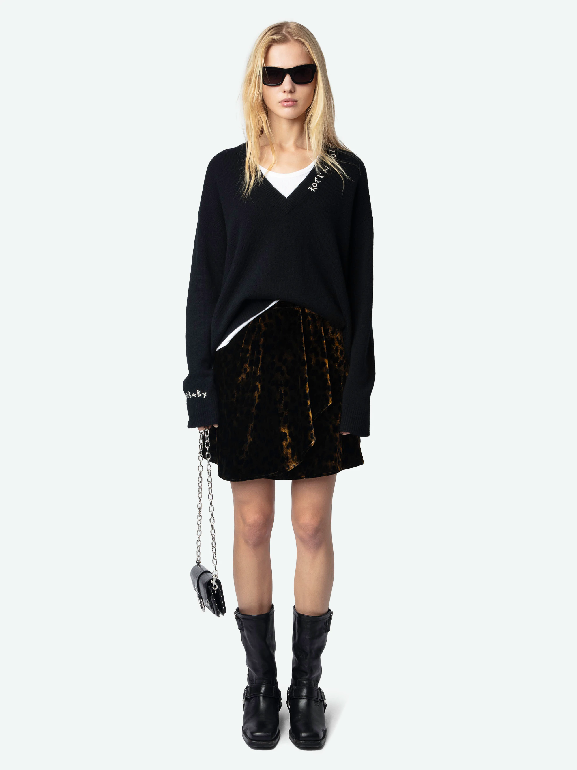 Jerry Velvet Skirt thumbnail 3