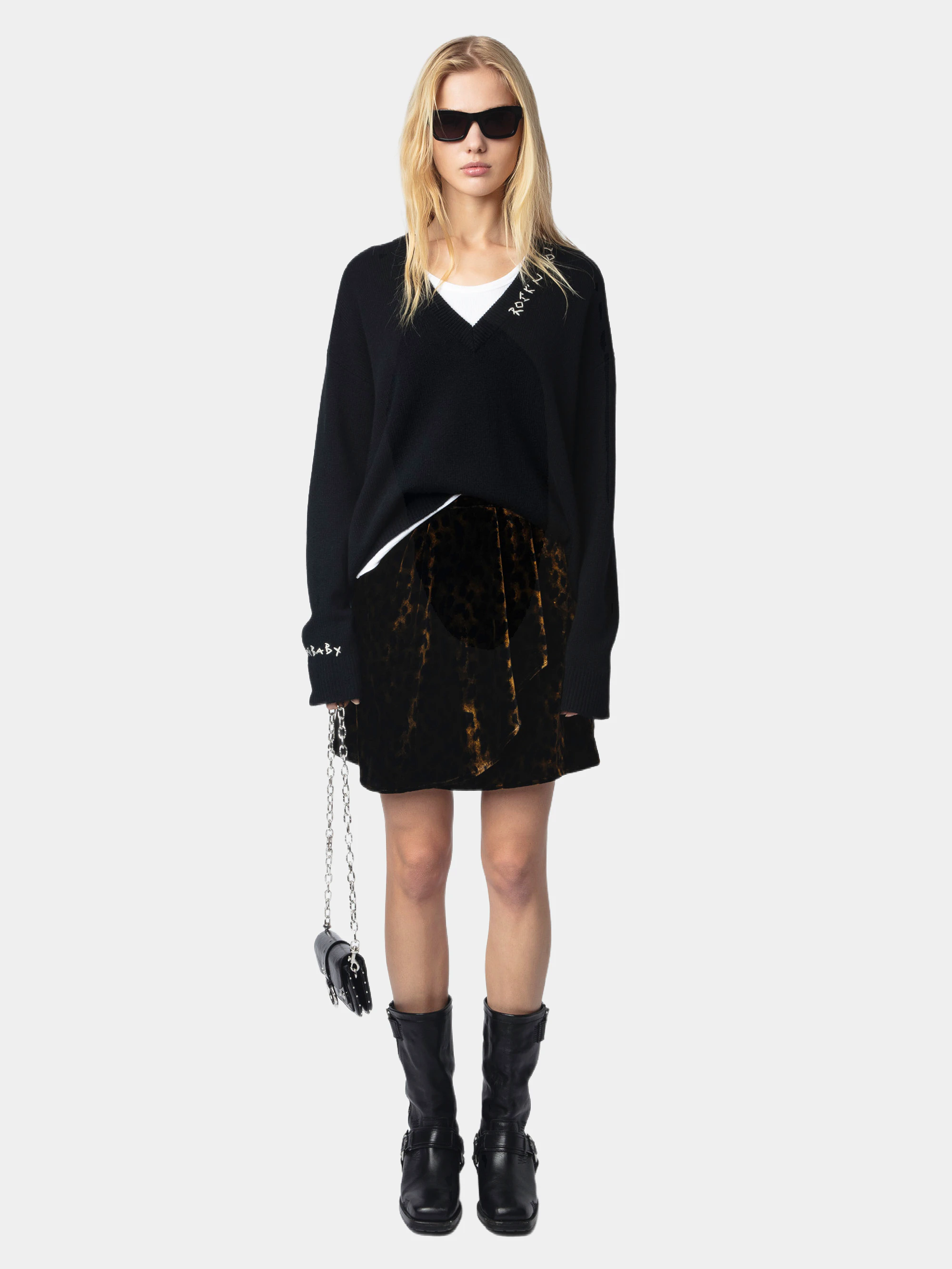 Jerry Velvet Skirt thumbnail 3