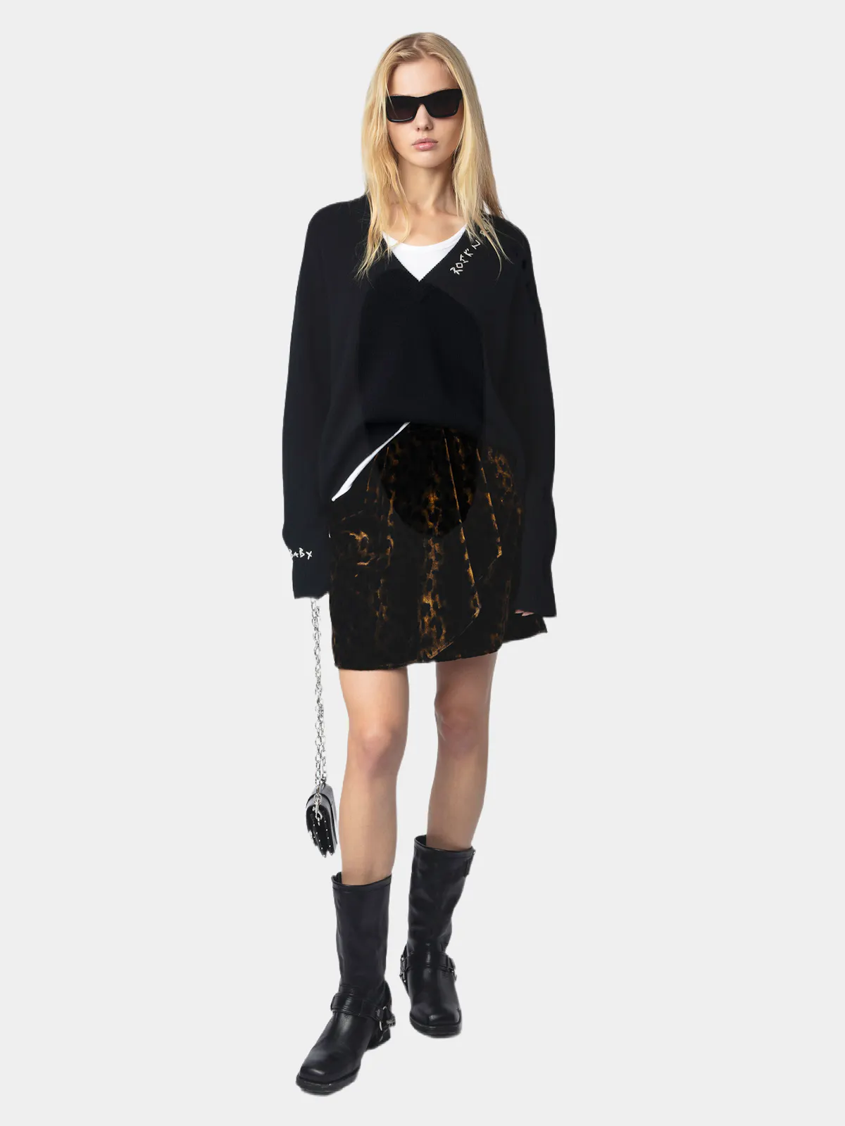 Jerry Velvet Skirt